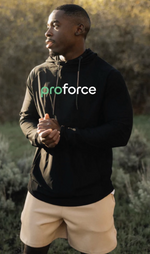 Load image into Gallery viewer, Athletic Hoodie Colored Logo Chest