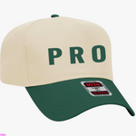 Load image into Gallery viewer, otto hat green and cream "PRO"