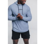 Load image into Gallery viewer, Athletic Hoodie Center Chest Logo
