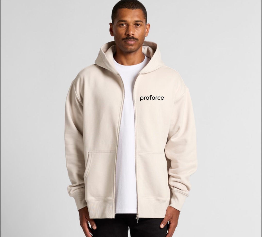 Heavy Zip Hood AS color