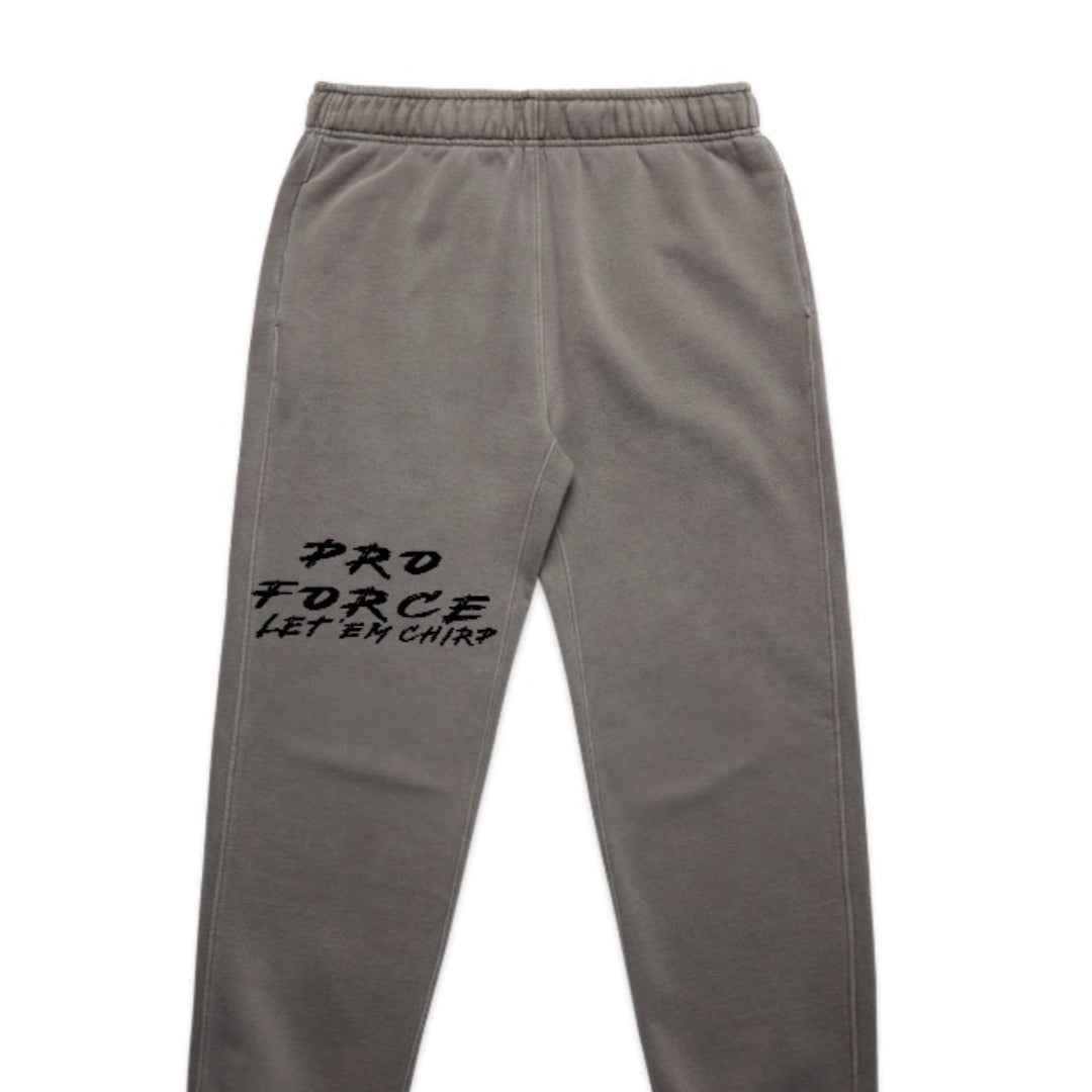 Relax Faded Track Pant "Let 'Em Chirp"